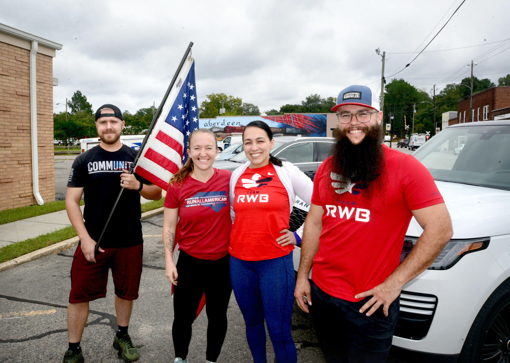 Old Glory Relay team